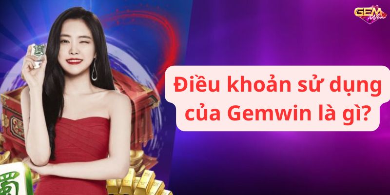 dieu khoan su dung 1 Điều khoản sử dụng của Gemwin là gì?