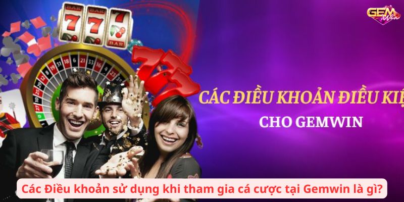 dieu khoan su dung 2 Các Điều khoản sử dụng khi tham gia cá cược tại Gemwin là gì?